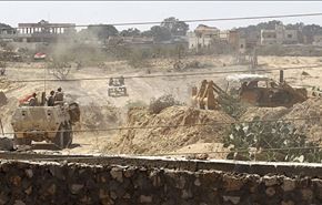 تلاش نیروهای امنیتی مصر برای پاکسازی صحرای سینا