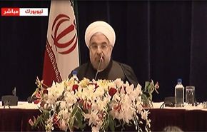 الرئيس الايراني: يجب وقف دعم الارهاب في سوريا