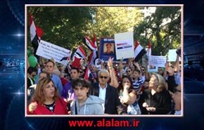 طرد فريق قناة الجزيرة القطرية من تظاهرة للمصريين بنيويورك