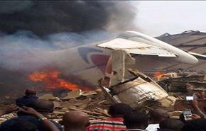 سقوط هواپیما در نیجریه