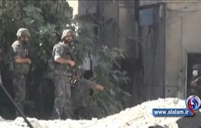 معارك الجيش السوري قرب مسجد الحذيفة بن اليمان-جوبر