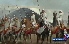 شاهد رقصة التبوريدة في الفلكلور المغربي بمهرجان الخيول