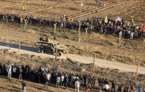 احتجاجات على الحدود التركية ـ السورية