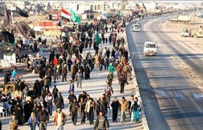 ايران تنظم مسيرات راجلة لزيارة مرقد الامام الحسين 