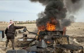 سهم خواهی داعش از نفت دیرالزور در سوریه