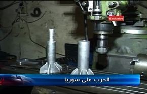 فيديو خاص من معمل لتصنيع القذائف والصواريخ في ريف حلب+تقرير