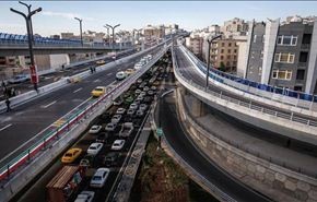 طهران: افتتاح اطول جسر متعدد الطبقات باسم الشهيد الصدر+صور