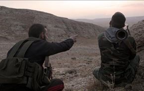 حمله ارتش سوریه به مقر تروریستها در قلمون+ فیلم