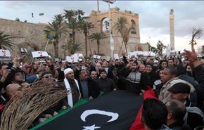 تظاهرات ضد دولتی مردم لیبی در بنغازی