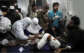 مقتل وجرح 57 بينهم طفلين بتفجير مسجد بباكستان