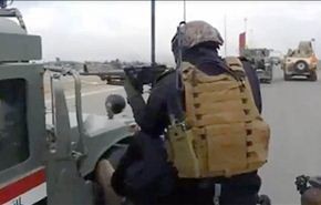 بالفيديو؛ قوات الرد السريع العراقية تتصدى 
