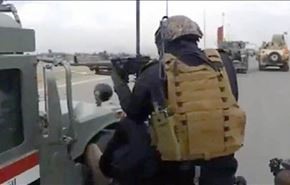 فیلم؛ درگیری مستقیم ارتش عراق با تروریست‌های داعش