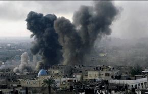 حمله جنگنده های اشغالگران به نوار غزه