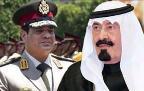 عربستان چهار میلیارد دلار به مصر کمک می کند