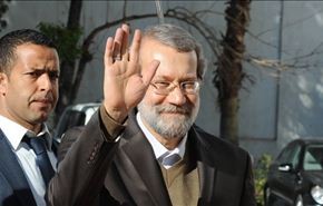 لاريجاني يشارك في مراسم التصديق على الدستور التنوسي