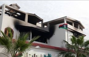 هجوم صاروخي على مقر قناة تلفزيونية خاصة في طرابلس