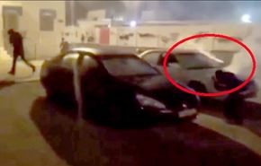 فیلم جدید از شلیک مستقیم گلوله گاز به بحرینیها