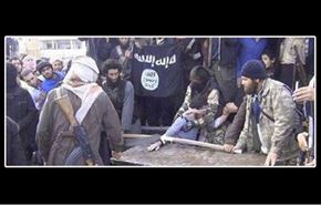 صورة:داعش تقيم حد قطع اليد على سارق بحلب