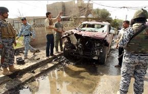 انفجار 5 خودروی بمبگذاری شده در عراق
