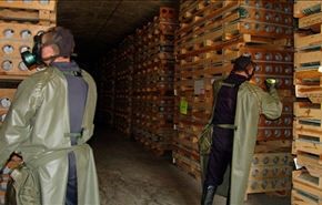 سوریه انتقال مواد شیمیایی به خارج را متوقف کرد
