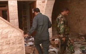 شاهد تخريب اقدم اديرة العالم في سوريا+فيديو
