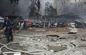 ۱٤ قتيلا و۸٦ جريحا بسقوط قذائف على مدارس في دمشق