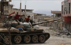 ورود ارتش سوریه به مرکز الملیحه و فرار تروریست‌ها