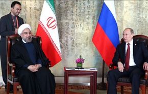 روحاني: التقارب بين ايران وروسيا يرسي دعائم الاستقرار بالمنطقة