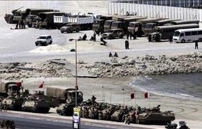 مانور مشترک بحرین با "سپر جزیره" و اعتراضات مردم