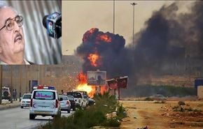 ترور نافرجام "خلیفه حفتر" در بنغازی