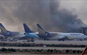 حمله مرگبار به بزرگترین فرودگاه پاکستان + فیلم