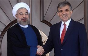 روحاني وغول يؤكدان ضرورة التعاون لوقف النزاعات بالمنطقة