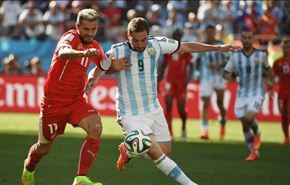 مونديال 2014: فوز الارجنتين على سويسرا