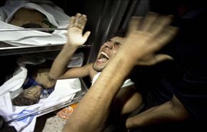 تجمع شعبي بمخیم نهر البارد اللبناني انتصاراً لغزة