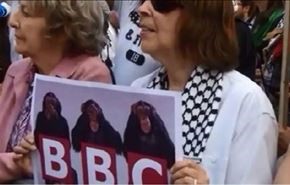 انتقاد انگلیسی‌ها از نحوه پوشش حوادث غزه در بی بی سی