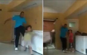 بالفيديو/ تعذيب الاطفال في دار ايتام 