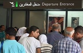 حمله ناکام تروریستها به جاده فرودگاه دمشق + فیلم