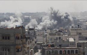 حمله صهیونیست ها به غزه با تمدید آتش بس