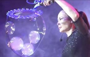 ویدیو؛ نمایش باورنکردنی با حباب