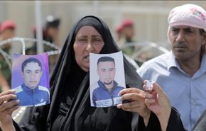 هجوم خانواده‌های نظامیان ربوده‌شده عراقی به پارلمان