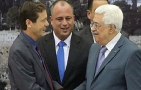 رئيس السلطة الفلسطينية يستقبل زعيم المعارضة الاسرائيلية