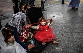 عکس‌هایی از زنان سوری در خیابان‌های استانبول
