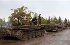 نزدیک شدن ارتش سوریه به تروریستها در دوما