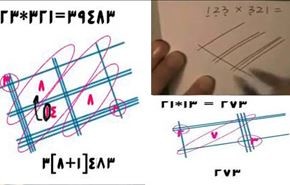 راه حل چینی برای ضرب اعداد