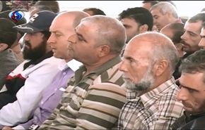 فيديو خاص؛ تسليم عشرات المسلحين انفسهم في ريف دمشق