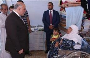 نخست وزیر عراق به آوارگان تعهد داد
