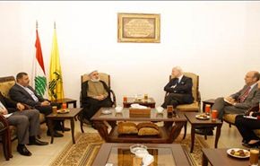 الشيخ قاسم مخاطبا دي ميستورا: الحل الوحيد في سوريا سياسي