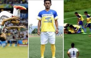 ویدیو؛ شادی پس از گل و مرگ بازیکن فوتبال