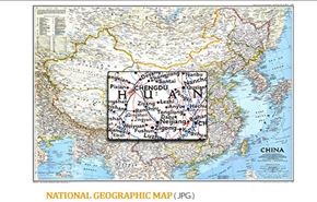 دانلود نقشه کشور چین
