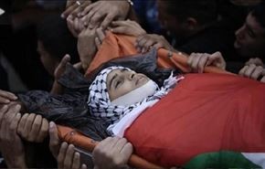 درخواست فلسطینیها در مراسم تشییع شهید 15 ساله + فیلم
